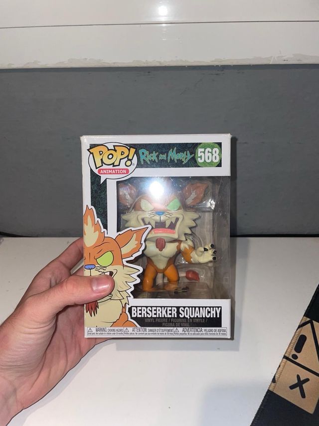 Funko Pop! Rick and Morty 568 Berserker Squanchy