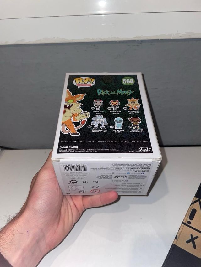 Funko Pop! Rick and Morty 568 Berserker Squanchy
