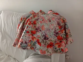 Falda floral talla única