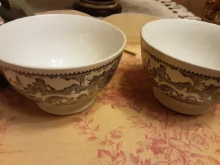 Set 2 Tazones Antiguos Vargas Segovia