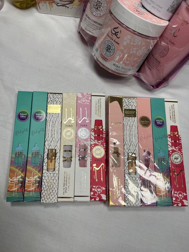 Miniaturas de perfume chica arabes