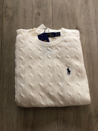 Jersey Polo Ralph Lauren Blanco Talla s