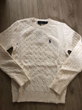 Jersey Polo Ralph Lauren Blanco Talla s