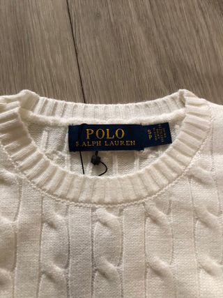 Jersey Polo Ralph Lauren Blanco Talla s