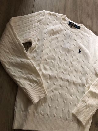 Jersey Polo Ralph Lauren Blanco Talla s