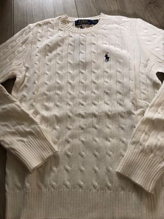 Jersey Polo Ralph Lauren Blanco Talla s