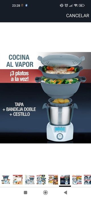 Robot de cocina compact cook