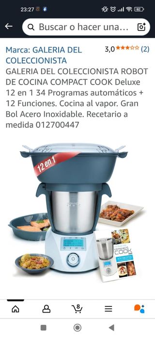 Robot de cocina compact cook