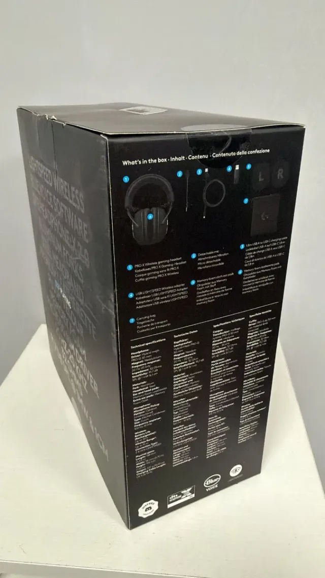 Logitech G PRO X LIGHTSPEED Auriculares Inalámbric