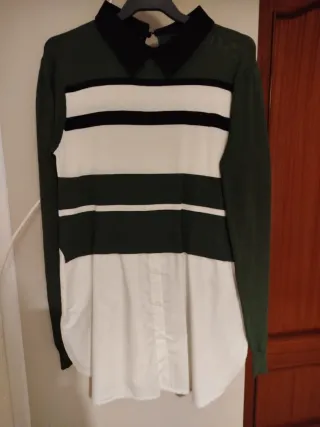 Jersey con camisa incorporada