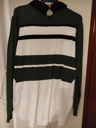 Jersey con camisa incorporada