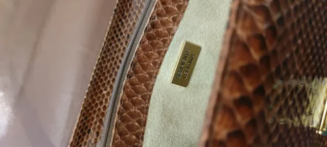 Bolso Piel Serpiente Peñalva Madrid 1944