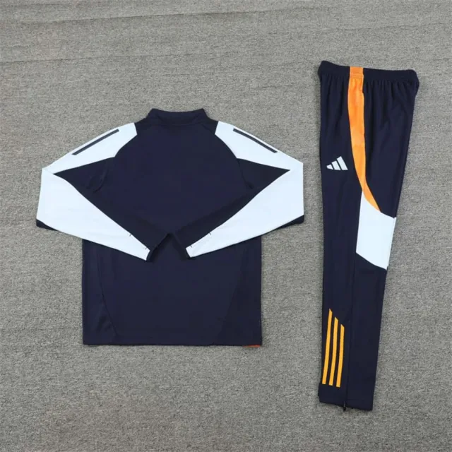 Chándal Real Madrid Adidas Azul Naranja