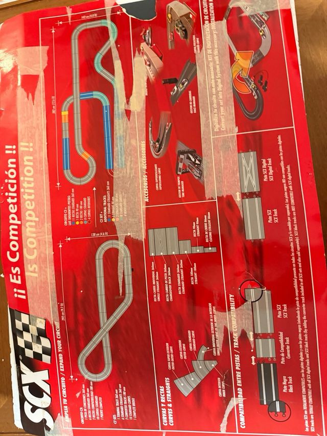 Circuito Scalextric Adrenaline Cup