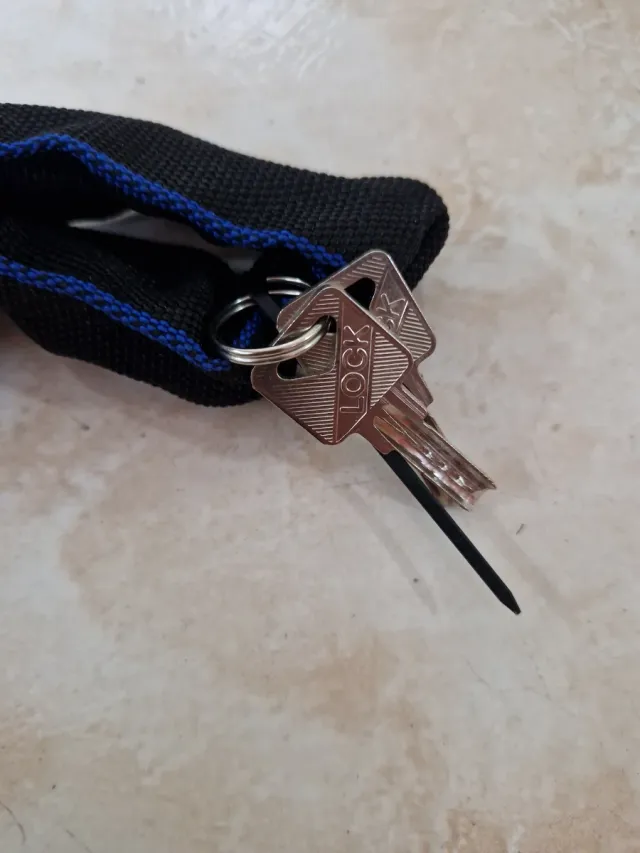 Candado de cadena para moto o bici