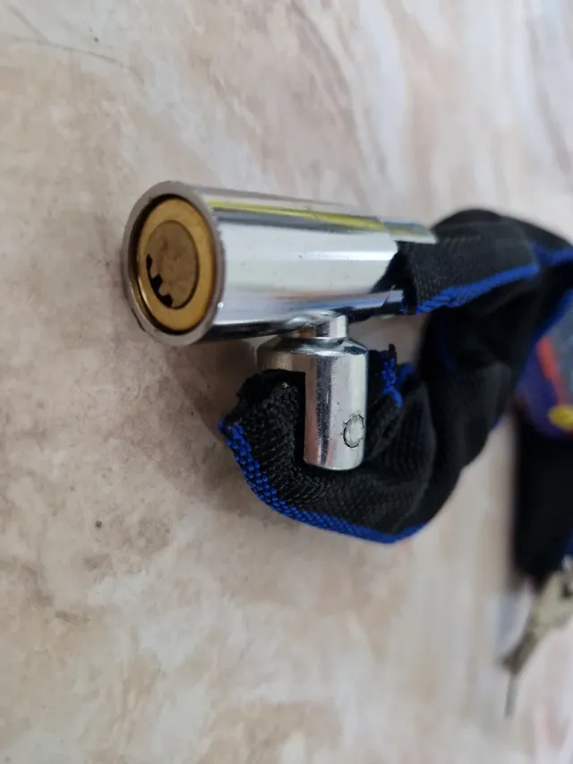 Candado de cadena para moto o bici