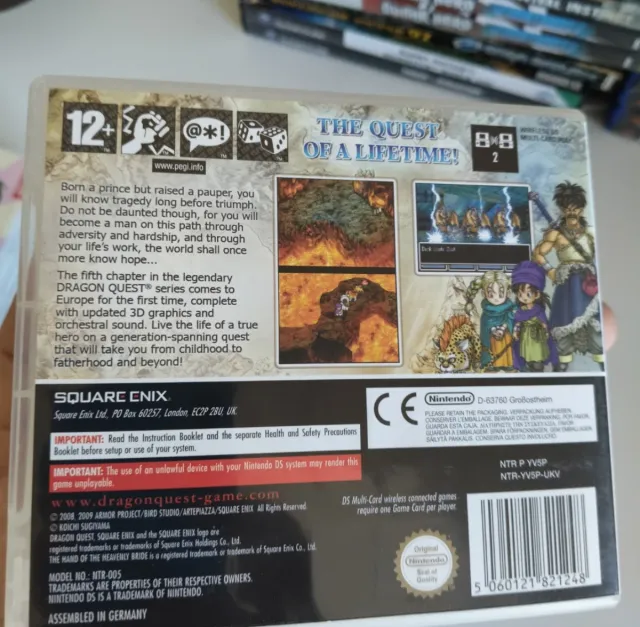 Dragon Quest V Nintendo DS (UK)