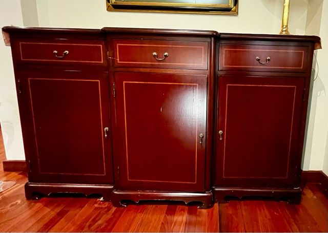 Aparador Madera Maciza Caoba