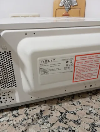 Microondas Nevir Blanco