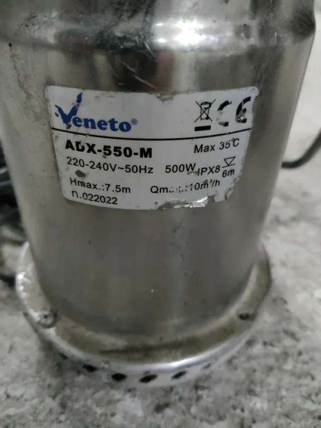 Bomba Sumergible Veneto ADX-550-M