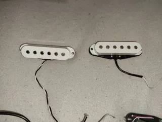 Pastilla Single Coil Media Blanca