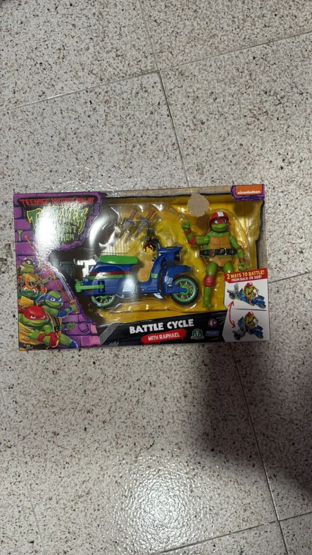 Tortugas Ninja Battle Cycle con Raphael