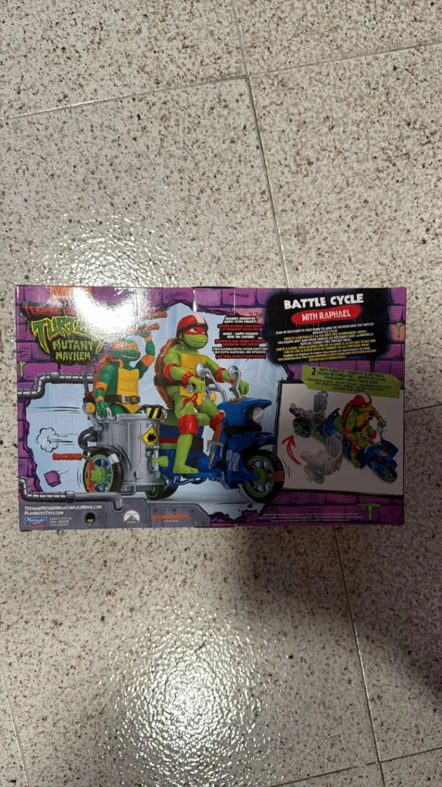 Tortugas Ninja Battle Cycle con Raphael