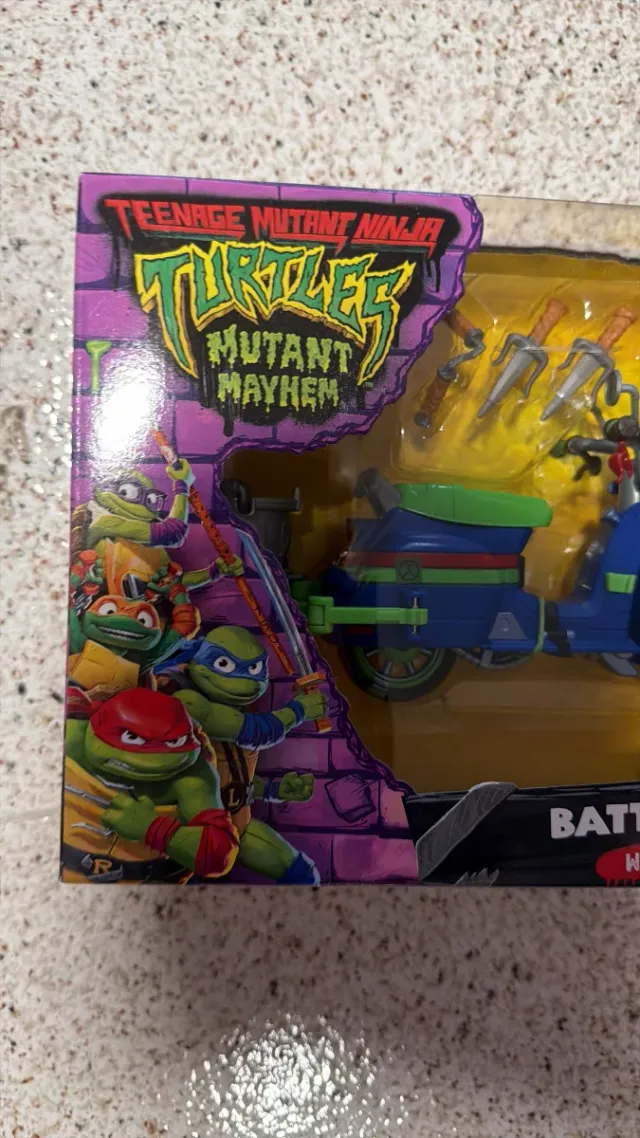 Tortugas Ninja Battle Cycle con Raphael