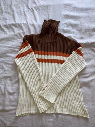 Jersey Pepe Jeans cuello alto rayas