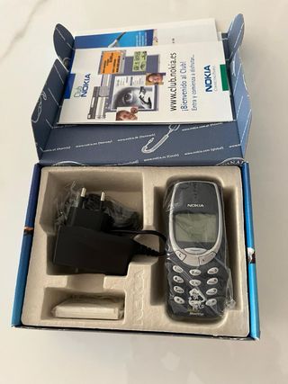 Nokia 3310 azul marino impecable