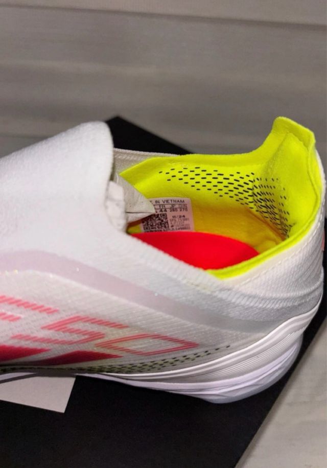 Botas Fútbol Adidas F50 PRO LL TF Rojas Blancas