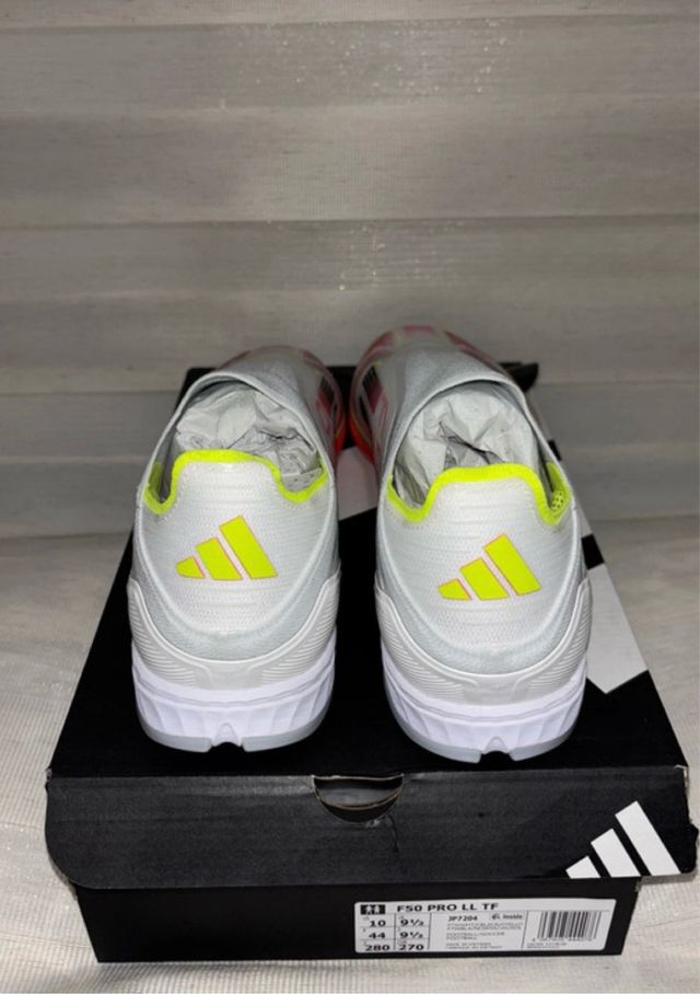 Botas Fútbol Adidas F50 PRO LL TF Rojas Blancas