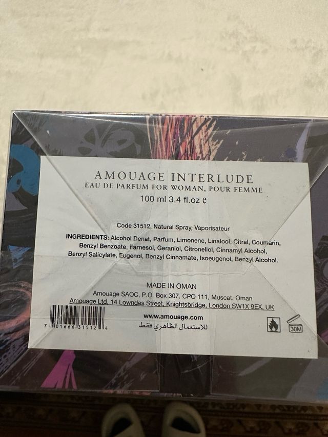 Amouage Interlude Perfume