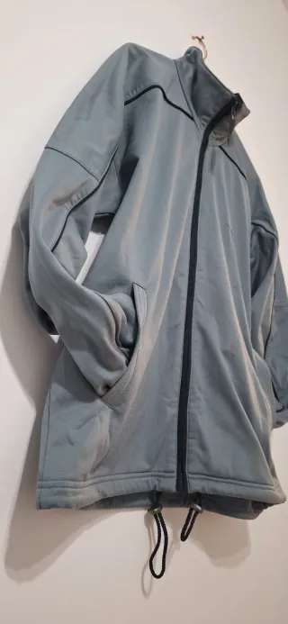 Chaqueta Diadora Vintage 90s Gris Negra