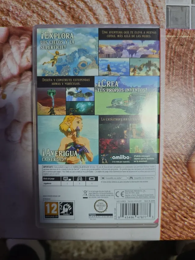 Zelda Tears of the Kingdom Nintendo Switch