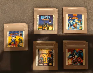 Lote Game Boy: Snow Brothers + Mega Man III + 3PAL