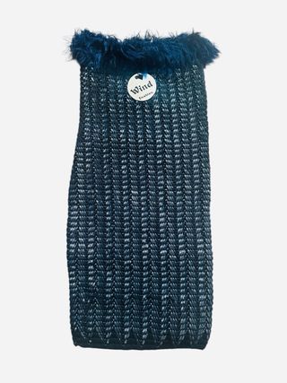 Due minivestiti blu e argento