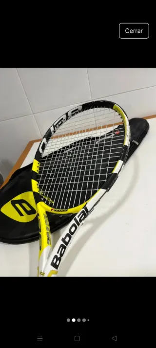 Raqueta Tenis Babolat Aeropro Drive Cortex+ 300 gr