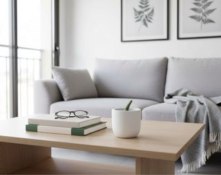 Maceta con planta natural