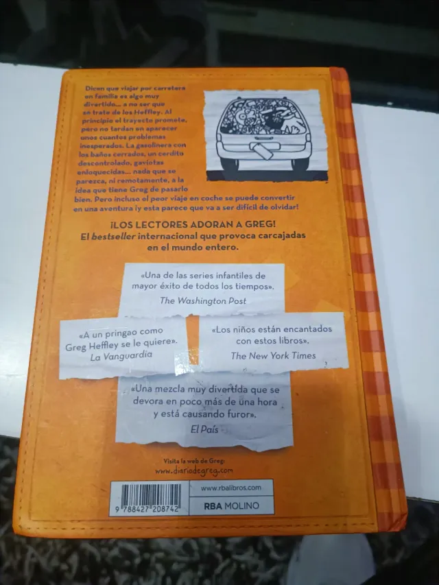 Diario de Greg 9 - Carretera y manta: Carretera...