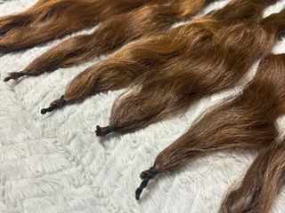 8 Mallas Pelo Natural Fallera Castaño