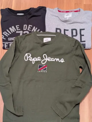 Lote 3 Sudaderas Pepe Jeans