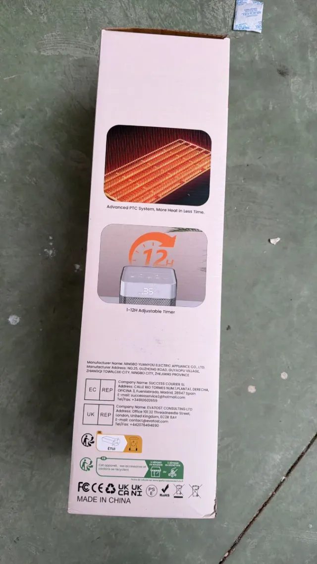 Calefactor Bajo Consumo