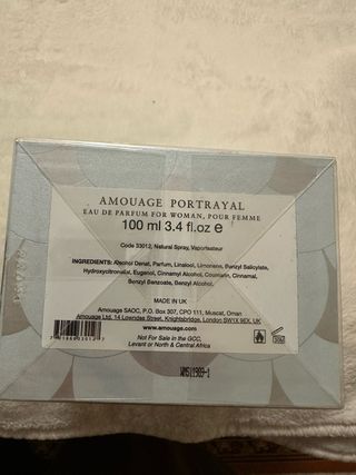 Amouage Portrayal Perfume