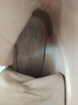 Stivaletti Bianca Di marrone con lacci