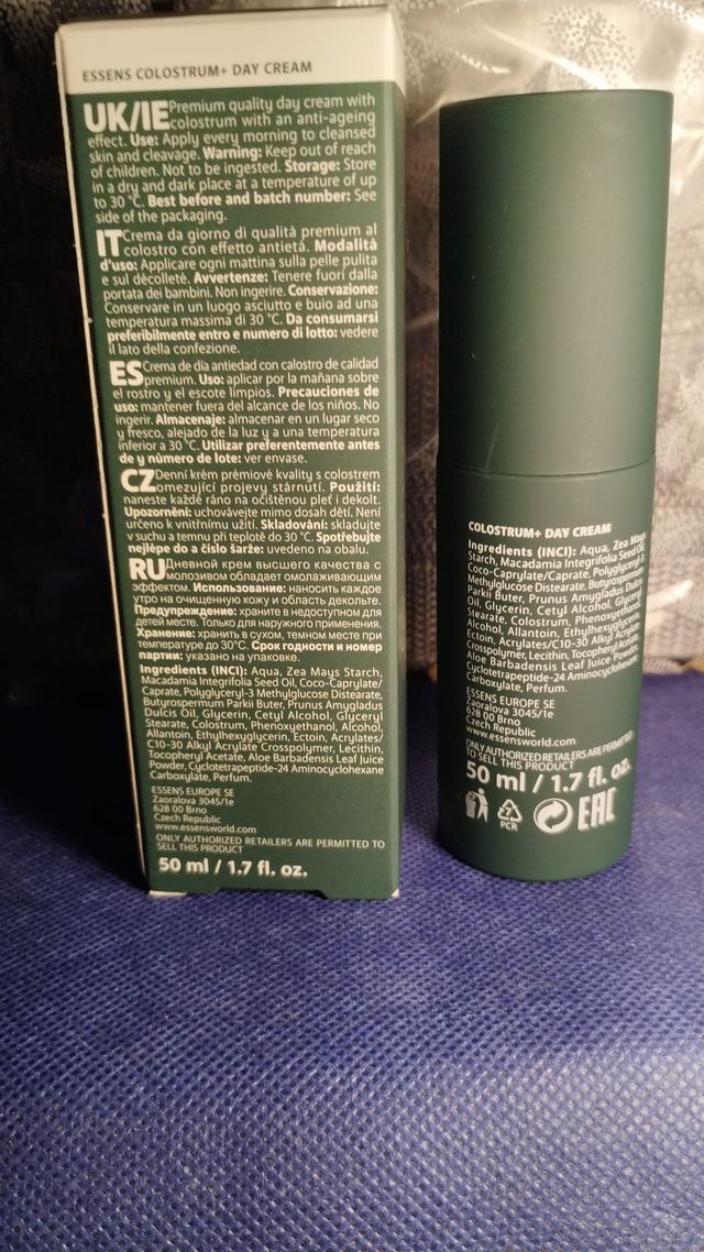 Creme Facial Dia Calostro Essens