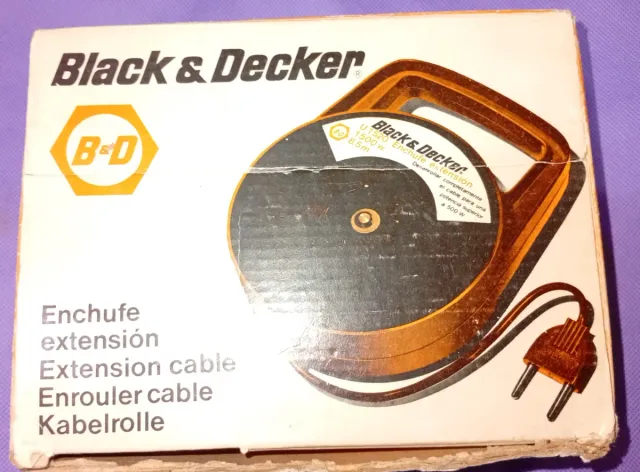 Black & Decker U1520 Enchufe Extensión 1500W
