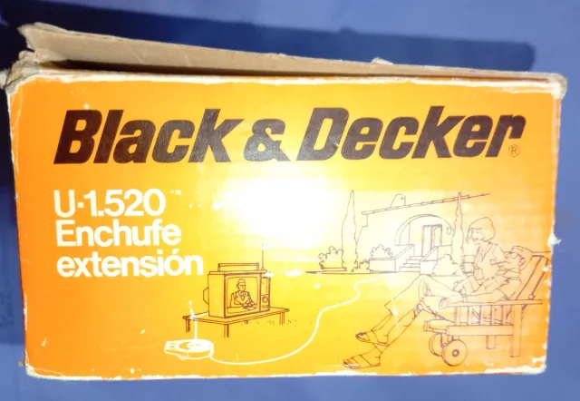 Black & Decker U1520 Enchufe Extensión 1500W