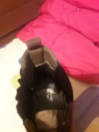 Botines marrones con plataforma