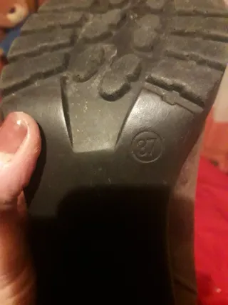 Botines marrones con plataforma